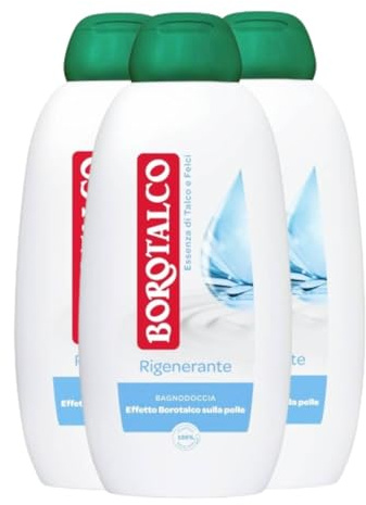 Borotalco Bagnodoccia Rigenerante Essenza Di Talco E Felci 450 Ml (3 Unità)