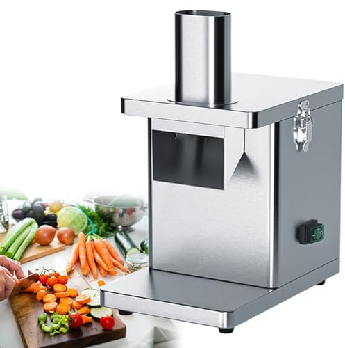 GESAIDES Coupe-légumes électrique 3 en 1, Coupe-Pommes de Terre, Broyeur de Carottes et de légumes pour Couper Les Oignons en dés, Râpe électrique Automatique