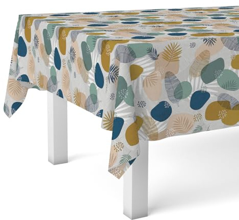 Martina Home Vaxduk Tormes grön 180 x 140 cm