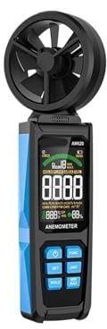 AM620 Handheld Digital Anemometer LCD Backlight Air Wind Speed Scale Accurately Measure Wind Speed & Temperature Measure