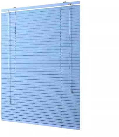 Veneziana in alluminio blu,Tenda Parasole Visibilità,avvolgibile Lamella da 25mm,Protezione dalla luce e ai raggi solari,Tendina parasole Protezione Solare,Schermo per Privacy (W95cm×H230cm)