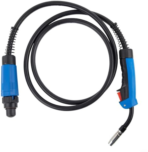 Per torcia di saldatura MIG MB15AK per saldatore MIG MAG 3,1 m, testa flessibile, design ergonomico, costruzione in ottone