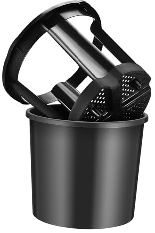 SUPVOX Secchio per Coltivazione Patate e Verdure Doppio Nero Ø in Resistente Accessorio per Giardino Domestico e Crescita Radici Sane