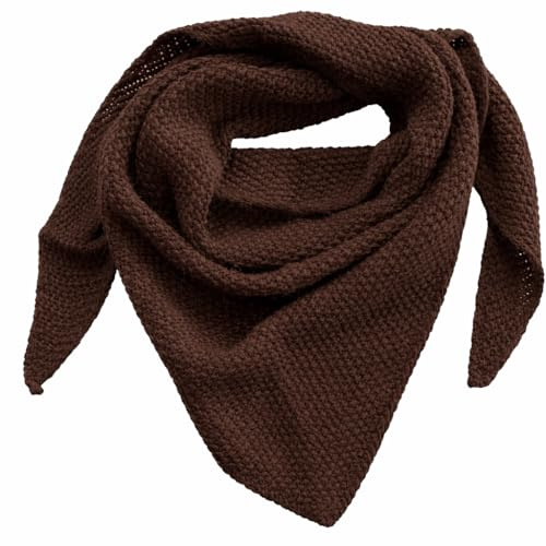 stylx Damen Mini-Dreieckstuch, leichtes Halstuch Schal zum täglichen Tragen, 90 x 30 cm, Deckenschal Herbst Winter für Frauen und Mädchen MADE IN ITALY