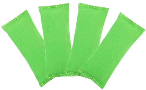 PLAFOPE Bolsas de Carbón de Bambú para Zapatos 4 Piezas, Absorbentes de Olores y Humedad, sin Químicos ni Fragancia, Ideales para Coche y Armario Color Aleatorio