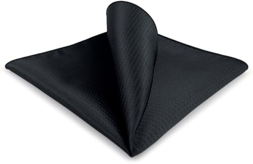 S&W SHLAX&WING Einstecktücher für Herren einfarbig Blau Grün Gelb XL für Hochzeit