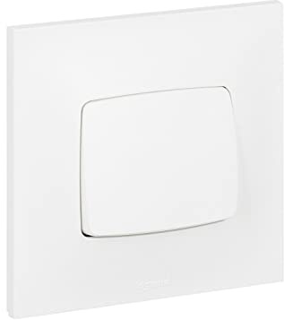 LEGRAND - Interrupteur Permutateur Neptune 10A - Commande d'Éclairage Monobloc - Prêt à Installer - Blanc