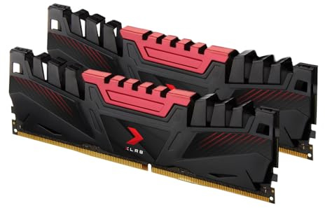 PNY Kit de Módulos de Memoria RAM DIMM XLR8 Gaming DDR4 3200 MHz 16GB (2x8GB)
