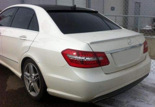 Tuning Fanatics Heckspoiler Kofferraum Lippe für Mercedes E-Klasse W212 Limousine (2009-2016), ABS, Primed for Painting
