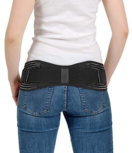 Cintura per Articolazioni Sacroiliaca, Supporto per Fianchi con Fascia Elastica di Compressione, Fascia Sacroiliacica per Uomini e Donne, per Articolazioni SI, Bacino, Fianchi, Inguine
