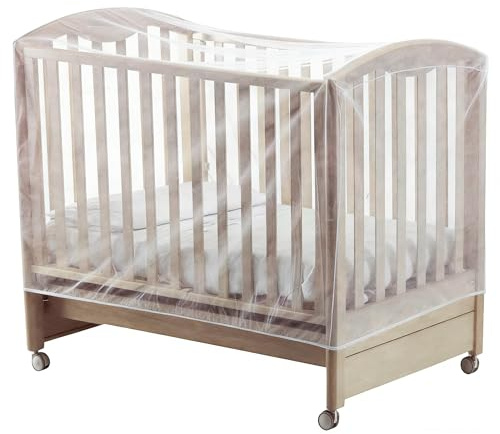 ISDI Moskitonetz für Babybett, Anti-Moskitonetz, faltbar, für Bett 140 x 70 x 70 cm.