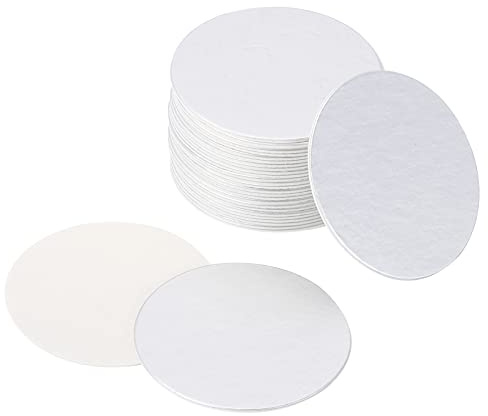 PATIKIL 26mm/1.02 Aluminium-Folie Cap Liner, 150 Pack resistent Tamper Induktion Heat Sealer Versiegelung Liner für PET-Kunststoff-Flasche Glas-Deckel