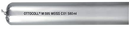 Otto-Chemie M595 Hybrid-Klebstoff für flächige Klebungen 1K-Hybrid-Polymer STP-Klebstoff von Ottocoll für innen und außen (M 595 | 580ml Schlauch)