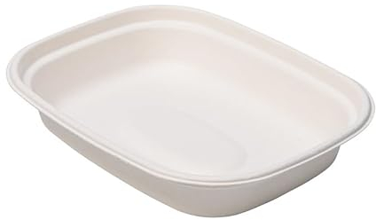 ECOPICNIC Cuencos de Caña de Azúcar 300 Unidades 1100 ml | Bols biodegradables Desechables para sopas, ensaladas y Alimentos, Ideales para Catering, Fiestas y Comida para Llevar