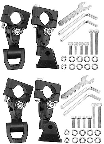 Niniang 2 x LED Fog Lamp Holder Projector Mount Bracket for -R1200GS F800GS / F650FS