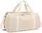 Sporttasche Kinder Schwimmtasche Jungen Damen mit Schuhfach und Nassfach Badetasche Teenager Kleine Reisetasche Fitnesstasche (Cord Pur Beige)