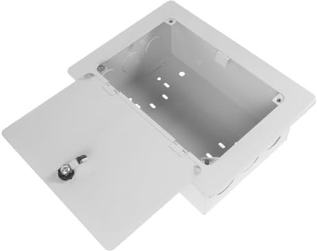 KITANDOVE Scatola Elettrica Da Esterno Per Tv e Telefono Box Di Giunzione Versatile e Facile Da Installare Protezione Contro Le Intemperie Capacità Elevata Per Connessioni Giunzione