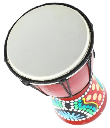 Afrikanische Trommel 5 Zoll Holz Djembe Handschlaginstrument Für Anfänger Erwachsene Afrikanische Trommel Instrument