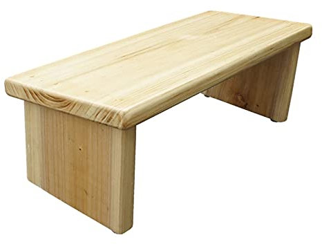 Holzhocker, Meditationshocker aus Holz, tragbarer ergonomischer Hocker aus Massivholz mit klappbaren Beinen, Zen-Hocker für Meditation, Yoga, Gebet, erhabene Ambition, Chaser of Light Beauty Comes