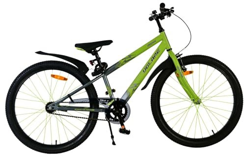 Volare Rocky Kinderfahrrad - Jungen - 24 Zoll - Grün