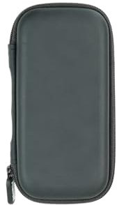 Schutztasche für Accu-Chek Guide Solo Diabetes Manager – Hardcase mit Reißverschluss, Netzfach & Gummizug – für Blutzuckermessgerät