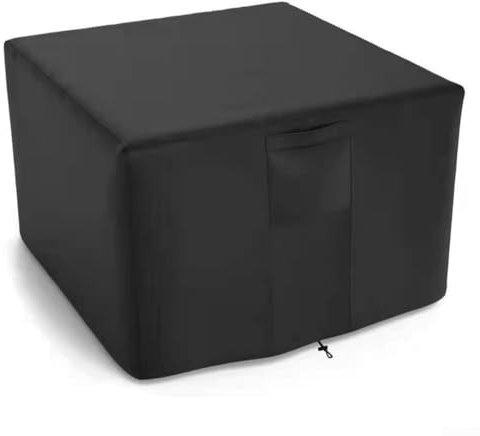 420D Housse d'extérieur pour barbecue Protection contre la pluie et la poussière 76 x 76 x 63 cm