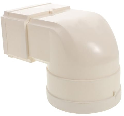 Tofficu Raccolta Acqua Piovana Deviatore Grondaia Quadrato Grondaia Pvc Pluviale Curva Da Tondo Quadrato Accessori Drenaggio Residenziale
