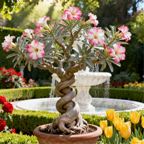 Rosa del Deserto Rara/Rosa del Deserto Resistente/Ottima Balcone/Bassa Manutenzione-1 PCS-G