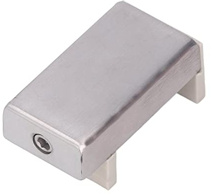Aumotop Cerradura para Ventana Corrediza, Tapón de Seguridad para Ventana de Acero Inoxidable con 2 Llaves, Cerradura Puerta Móvil Seguridad, Caja Fuerte Niños Sala Estar, Oficina, Hogar