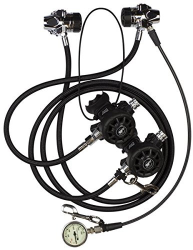 Scuba Force Twin Tec Set Tauch, schwarz, One Size
