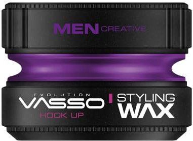Vasso Hair Styling Wax Hook Up Water Based Gel Wax, Purple