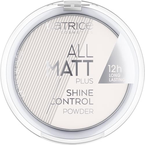 Catrice All Matt Plus Shine Control Powder, longlasting, mattifying, fixing, translucent, matte (10g)