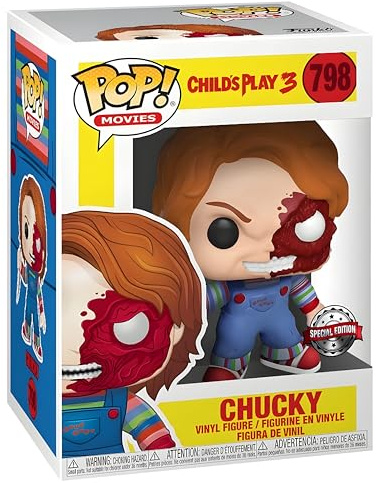 Funko POP Movies: Horror S7 - Chucky Half (BD) (Exc)
