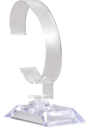 ULTECHNOVO Supporto per Espositore per Orologi Supporto Espositore Gioielli Universale Trasparente in Pvc Orologio da Polso Negozio Negozio Centro