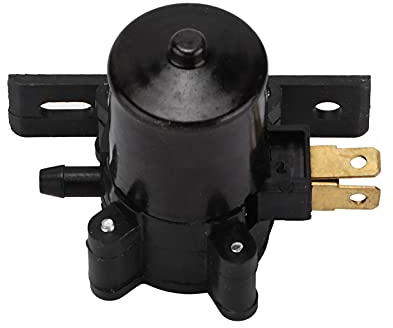 Motore delle Pompe Lavacristallo AWP01, ABS 12V Motore della Pompa Lavavetri Tergicristallo 2 Terminali Parti Universali per Auto Camion Bus