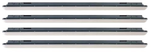 V-TAC LED Wannenleuchte Deckenleuchte Garagenlampe Hallenleuchte Feuchtraumleuchte, 48W 5760lm 4000K kaltweiß L 150 cm, 4er Set