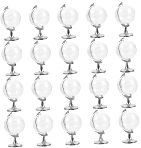 Warmhm 20pcs Globe Shape Candy Boxes Party Favors for Weddings Birthdays and Events Versatile Candy Containers for Treats Jewelry and