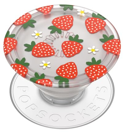 ​​​​PopSockets Phone Grip with Expanding Kickstand, Adhesive Grip - Berries and Cream