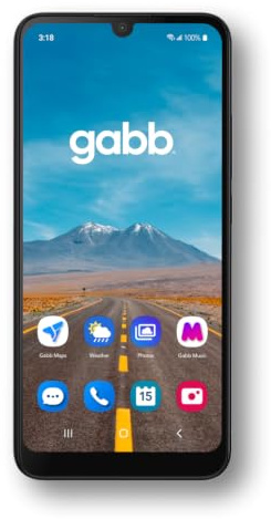 Gabb Téléphone 4 : le premier téléphone parfait pour les enfants - Applications sécurisées, pas de médias sociaux ou de navigateur Internet, suivi GPS, contrôle parental, conversation et SMS, 30