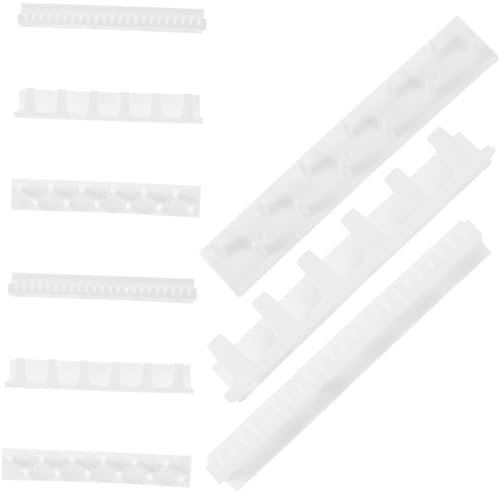 Warmhm Hängendes Schmuckständer-set 9-in-1 Schmuck-organizer Halsketten- Und Ohrring-display Weiß