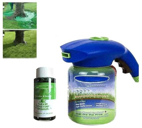Nuovo spray per semina liquida a caldo 2025 per erba e prato, spruzzatore per semi di prato, può far crescere rapidamente i semi di erba verde