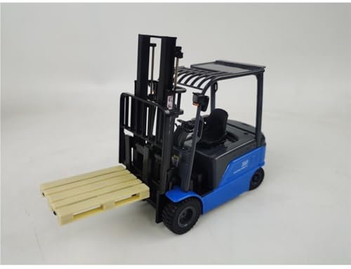 XIYUEYING 1 25 Per BYD ECB35 3S Batteria Carrello elevatore Simulazione Lega Modello Auto Ingegneria Auto 18CM Decorativo Scrivania Collezione Memoriale Ragazzi