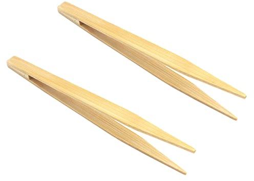 UKCOCO 2piezas Pinzas Antideslizantes para Reptiles Pinzas Antiestáticas para Comida