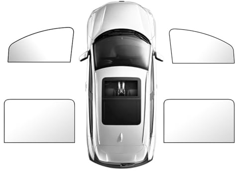 FKSWJZXD Sonnenschutz Auto Vorhang für Ford Fiesta MK7 2009~2017 Hatchback, Sonnenschutz Auto Magnetisch, Auto Vorhang mit UV-Schutz,A Front Row