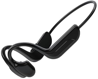 DDON USA Casque Conduction Osseuse, Ecouteurs Bluetooth sans Fil V5.2 HiFi Stéréo avec HD Micro, Casque de Sport étanche IP65, Casque Conduction Osseuse Bluetooth pour Le Jogging, la Course, Le vél