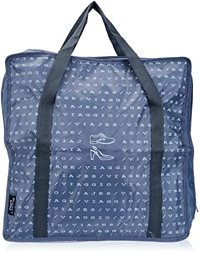 Domopak Living 8001410070708 Schuhständer, 6 Paar, Polyester, grau, 36 x 36 x 17 cm