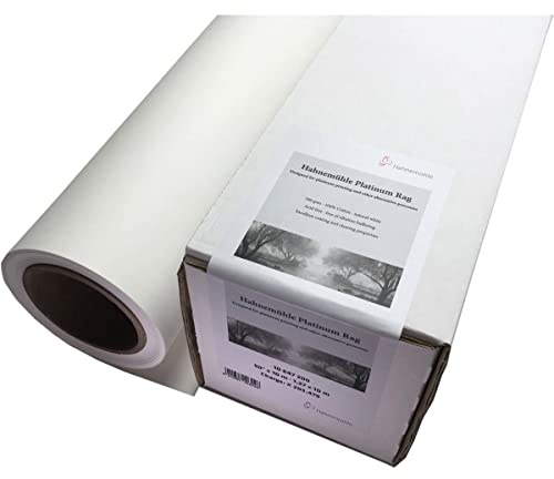 Hahnemühle 10647200 Platinum Rag Fine Art Papier 1,270x10m