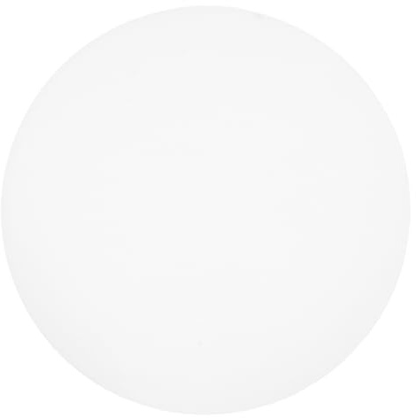 EXCEART Tableau de peinture rond blanc de 50 cm en coton pour peinture acrylique, peinture à l'huile, art , peinture vierge, toile ronde