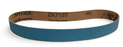 VSM ZK713X ZK713X - Cinta de lija (50 x 2000 mm, grano P40, 10 unidades, para metal y acero inoxidable, base de tejido resistente, bandas de lijado profesionales para lijadoras de banda