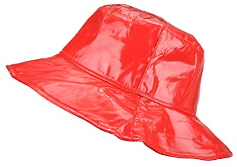 Toutacoo, Regenhut, Schlapphut, Breitkrempiger Hut, Damen, Vinyl